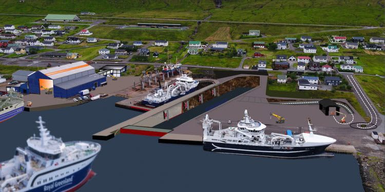 Færøsk værft udvider med ny og større dokfaciliteter. fotoill.: MEST