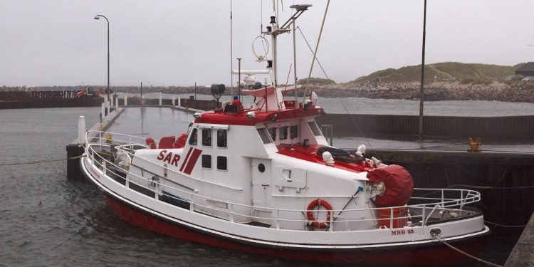 Thorsmindes redningsbåd MRB35 er erstattet af en hurtiggående gummibåd - foto: Wikiwand -VillyFinkIsaksen