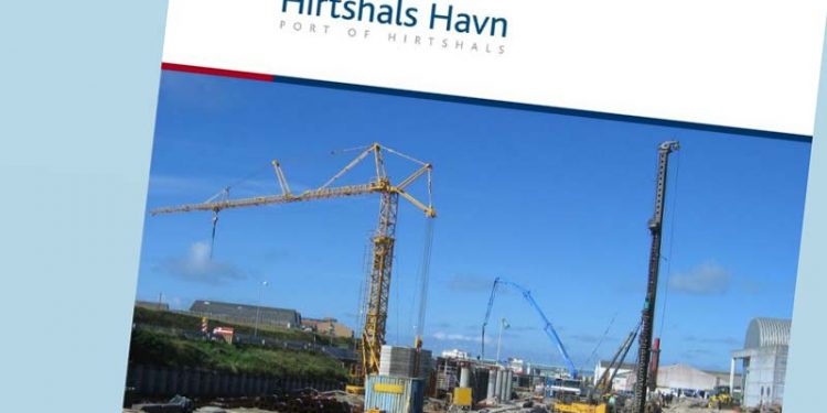 Statsministeren tager første spadestik ved havneudvidelsen i Hirtshals.  Ill.: Masterplan 2030-2 for Hirtshals Havn