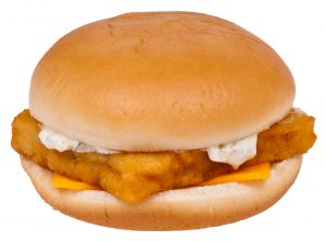 Det er McDonald’s, der igennem flere år har benyttet russiske fisk i deres Filet-O-Fish-burgere, men nu er det endegyldigt slut - foto: Wikip