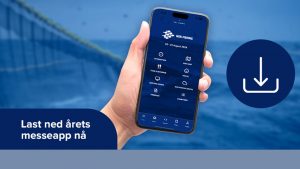 Nu kan du downloade den nye udstillings-app til Nor-Fishing 2024, der åbner i Trondheim i Norge, tirsdag den 20. august til og med torsdag den 22. august 2024. Med appen bliver din oplevelse på messen både enklere og mere overskuelig. foto: Nor-Fishing