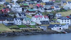 Miðvágur er en mindre, men betydningsfuld fiskerihavn på Færøerne. Havnen fungerer som base for flere mindre fartøjer, der fisker tæt på kysten. Det er en vigtig del af lokalsamfundet og binder de lokale sammen gennem fiskeriet. foto: wikip