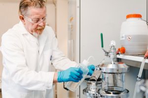 En ny undersøgelse af sedimentprøver fra Nordsøen og Skagerrak viser, at mikroplast er til stede i samtlige prøver – og at de mindste plastpartikler er de mest dominerende. foto. HI.no Christine Fagerbakke