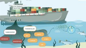 Nye tal viser markant udledning af farlige stoffer fra skibe illustration: Miljøministeriet