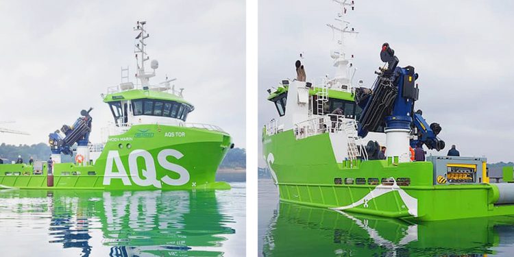 Servicebåden »AQS Tor« overlevede utroligt nok dette natlige drama og båden udstilles og døbes nu på fiskeriudstillingen Aqua Nor i Trondheim til august.