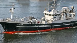 Sp/f Vørðustíggjur i Dali har købt det norske fartøj »Mostein« fra Haugesund.  foto: fiskur.fo