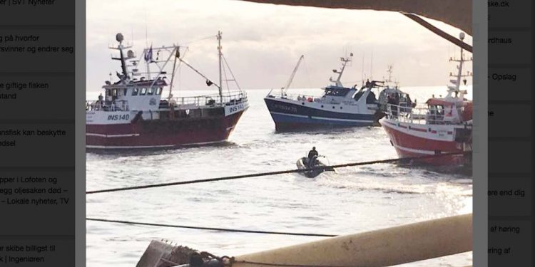 Muslingekrig mellem britiske og franske fiskere