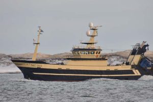 Mød Kynde og Toft på DanFish 2013og hør blandt andet om Kynde og Tofts erfaringer med NC 322 Helgoland – nybygningen der både er flyshooter og trawleren.  Foto: NC 322 Helgoland  Fotograf: RCS