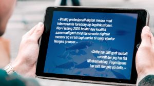 Den historiske første Nor-Fishing Digital messe blev en succes