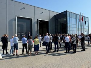 Cosmos Trawl, der er et datterselskab af Hampiðjan, kunne torsdag den 5. september, åbne sit nye vodbinderi i Skagen.