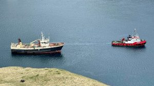 Færøerne: En trawlers sidste tur. foto: Fiskur BWH