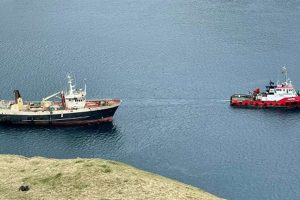 Færøerne: En trawlers sidste tur. foto: Fiskur BWH