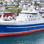 Det var fabriksskibet **Norðborg**, der trak det længste strå og blev koncernens bedst indtjenende skib i 2025. Det landede således fisk for 237,6 millioner kroner i løbet af året. foto: Kiran J