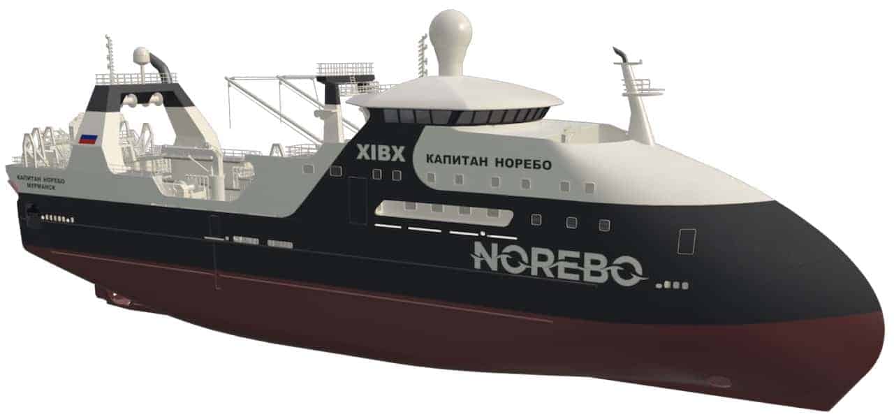 Read more about the article 43-Winch-pakke til første russiske Norebo-trawler