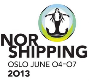 Norsk messe viser søvejen. Logo: Nor-Shipping