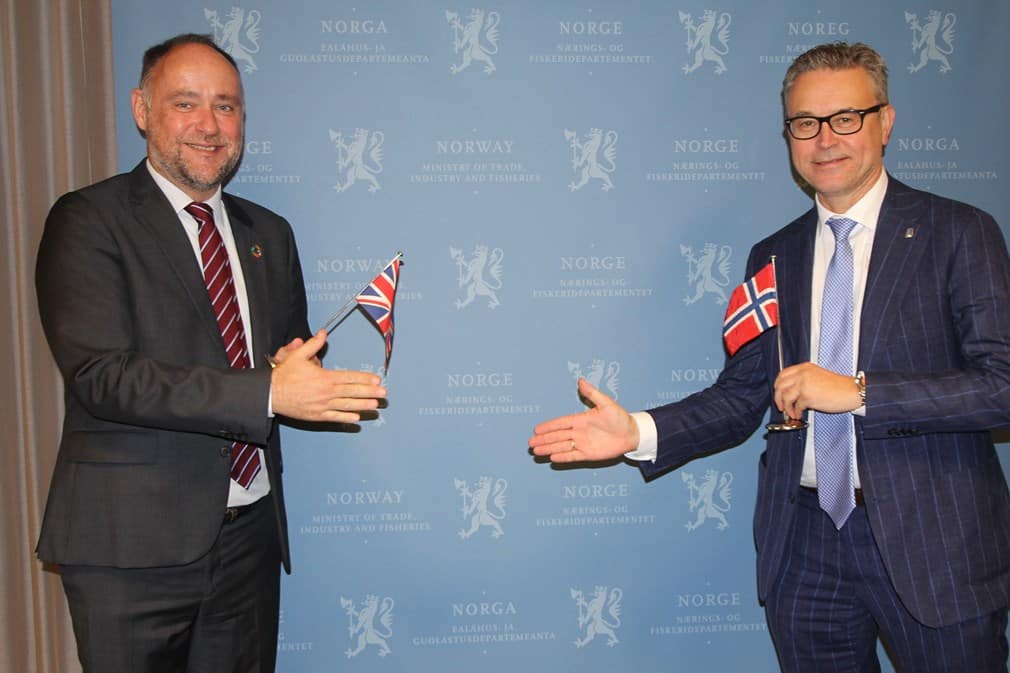 Read more about the article En fiskerlussing til EU: Norge og Storbritannien har indgået fiskeriaftale for 2021