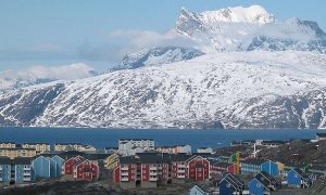 Grønlands hovedstad Nuuk får ny fiskefabrik  Foto: Nuuk - Wikipedia