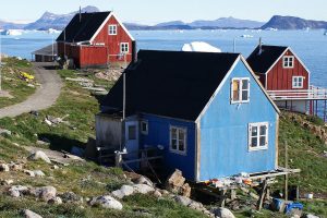 Vagtchef Jeppe Andsager fortæller til Sermitsiaq, at hændelsen skete omkring kl. 15.43 ved bygden Nuussuaq nær Upernavik foto: wikip