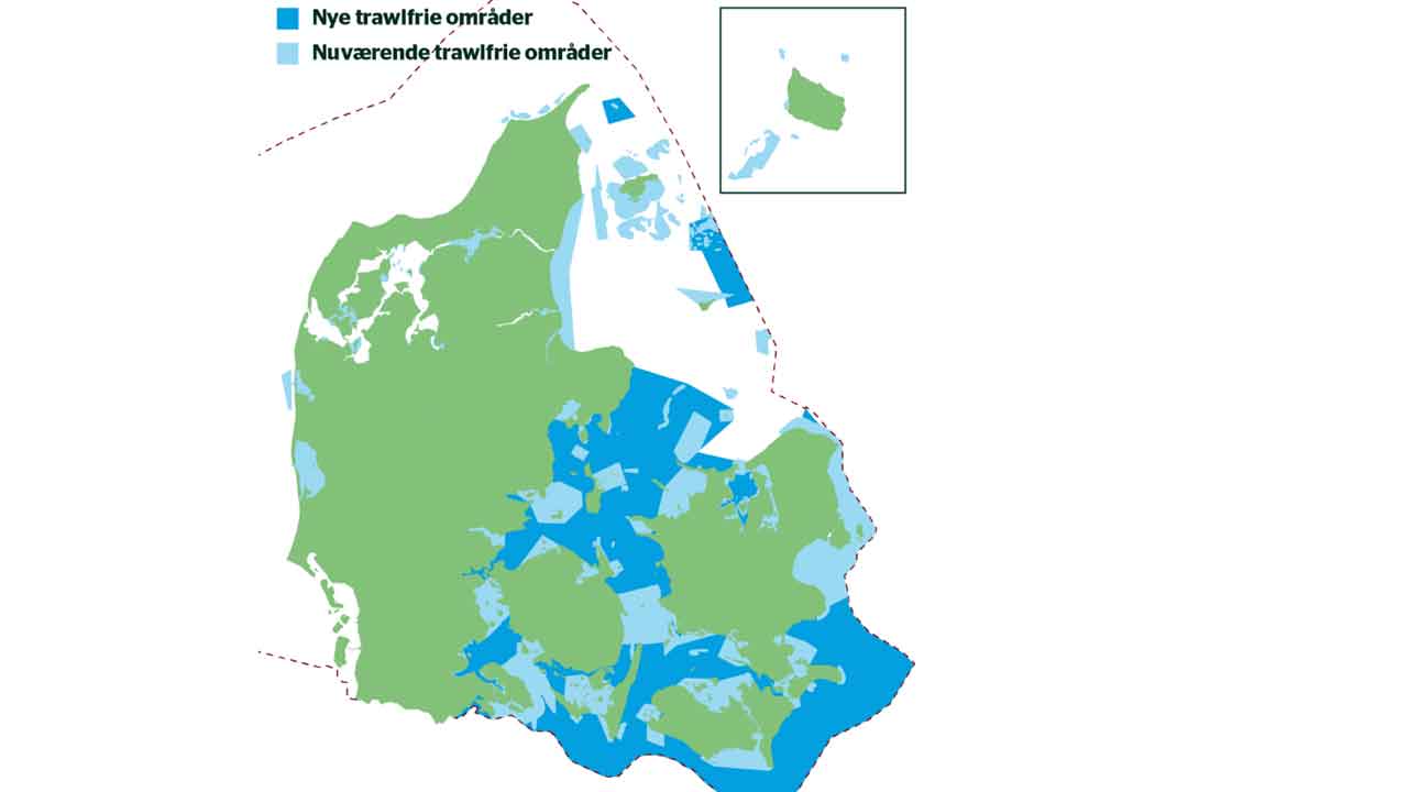 Read more about the article Stor del af det danske hav bliver nu trawlfrit