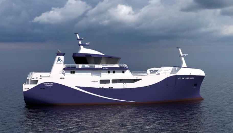 Read more about the article Færøerne: Rederiet P/f Regn bestiller nyt fryselineskib i Norge