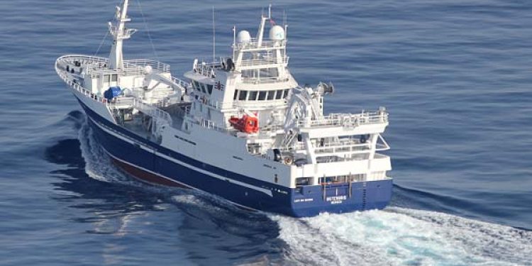 Tyrkisk bygget trawler leveret til norsk rederi. Foto: Østerbris - Cemre Shipyard