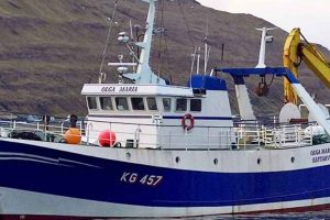 Fiskeriet efter torsk i de færøske farvande er en vigtig råvare for øernes økonomi, især for de mindre trawlere, som tager ud på havet for at fange de store mængder torsk, der til rigelighed er tilstede i de kolde farvande omkring Færøerne. foto: FS Fiskur.fo