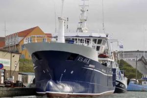 Loddekvoten i Barentshavet havde første fangst af lodde i søndags tæt på Nordkap, blev fisket af det godt 38 meter lange fiskefartøj »Piraja« fra Kristianssand. arkivfoto: FiskeForum.dk