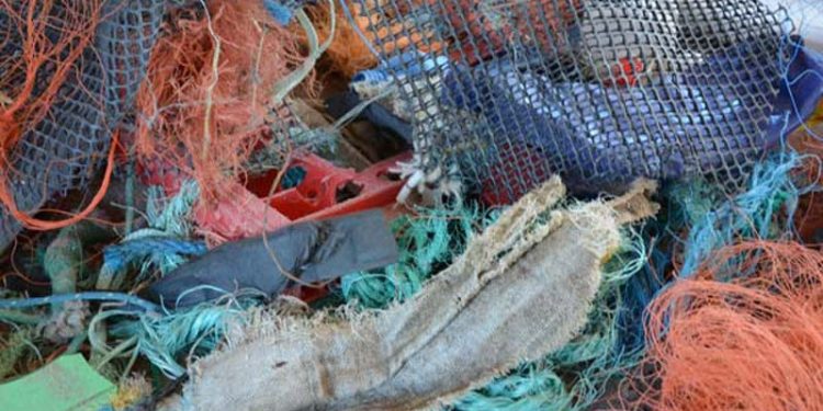 Mikroplast hører ikke til i vores havmiljø.  Foto: Mikroplastforurening