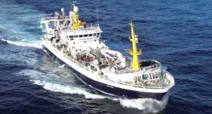 Her landede Polar Amaroq i løbet af ugen 1.300 tons lodde, som ligeledes er fisket ved Island.  foto: ST Fiskur.fo