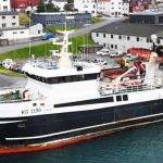 **Polarhav** og **Stjørnan** tegnede sig for ugens største landing i byen med i alt 170 tons (340.000 pund), hvoraf størstedelen var sej. Parret melder om et godt fiskeri. foto: Kiran J