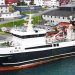**Polarhav** og **Stjørnan** tegnede sig for ugens største landing i byen med i alt 170 tons (340.000 pund), hvoraf størstedelen var sej. Parret melder om et godt fiskeri. foto: Kiran J