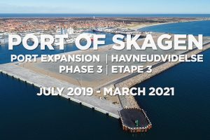 Video over Etape 3 byggeriet på Skagen Havn