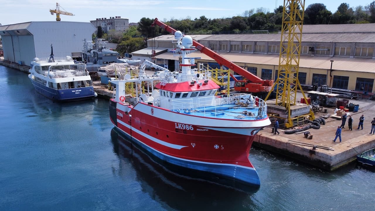 Read more about the article Kroatisk værft leverer nybygning til rederi på Shetlands-Øerne