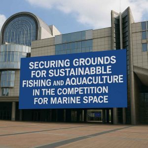 På en offentlig høring i EU-Parlamentet advarede Danmarks Fiskeriforenings direktør Kenn Skau Fischer om, at fiskeri og akvakultur skubbes væk af energiprojekter, råstofindvinding og naturbeskyttelse. eu parliament