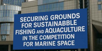 På en offentlig høring i EU-Parlamentet advarede Danmarks Fiskeriforenings direktør Kenn Skau Fischer om, at fiskeri og akvakultur skubbes væk af energiprojekter, råstofindvinding og naturbeskyttelse. eu parliament