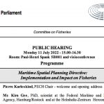 EU´s fiskeriudvalg afholder offentlig høring omkring havområderne