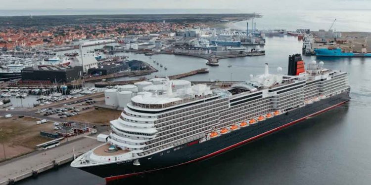 arkivfoto af Queen Anne - Skagen Havn