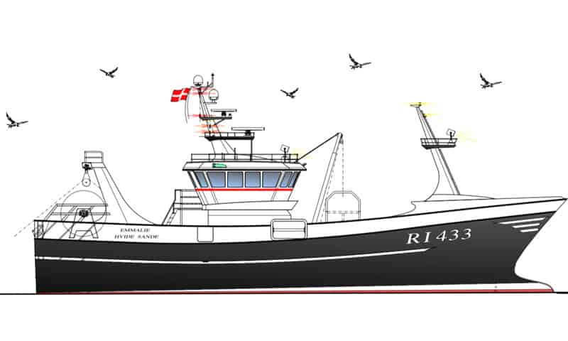 Read more about the article Vestjysk skipper skriver kontrakt på  kombineret trawler / flyshooter