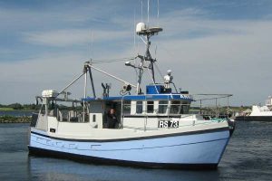 Danske Kystfiskere er lagt i økonomisk benlås.  Foto: RS 73 Annika med skipper Kim Petersen. - privatfoto