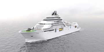 Når et forskningsskib skal fungere som flydende laboratorium, er plads og energieffektivitet afgørende. Derfor har VARD valgt Hoyer VMS Group til at levere seks komplette generatorsæt til det nye 164 meter lange forskningsskib ”Project named RV11000”. foto: Hoyer VMS