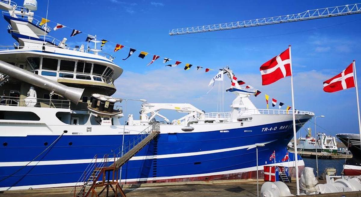 Read more about the article Norsk pelagisk båd er døbt på Karstensens i weekenden