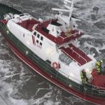 En redningsbåd uden motor - er som en fisker uden garn foto: Hvide Sande Redningsstation