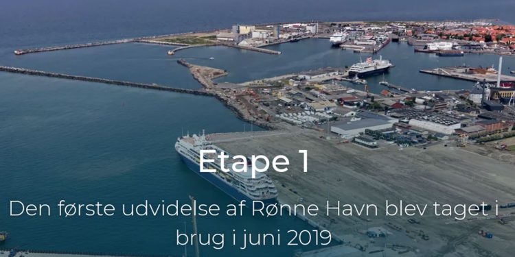 Rønne Havn har gennemført to udvidelser af havnen og er gået igang med etape 3 og 4, som skal være klar i 2025. De næste havneudvidelser styrker alle havnens forretningsområder og understøtter funktionsopdelingen af havnens aktiviteter. foto: Rønne Havn