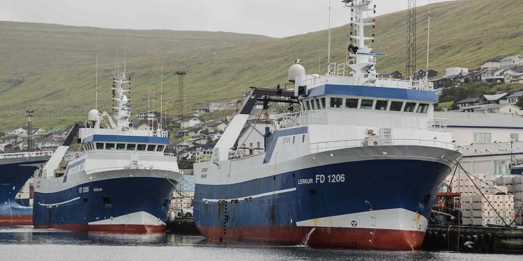 Partrawlerne landede 225.000 pund til Faroe Origin i runavik