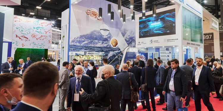 Fiskerimesse: SEAFOOD EXPO RUSSIA 2022. foto: Seafood Expo Russia