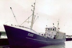 Fhv. fiskeskipper fra Skagen Havn er ikke mere.  foto: Fekkes gamle trawler S 155 Rosa Henriette - HCC