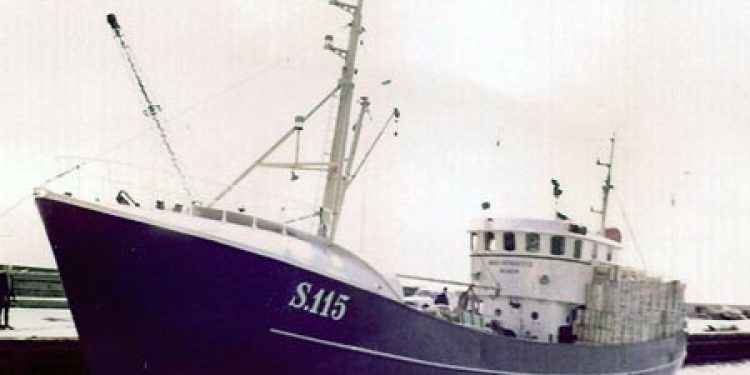 Fhv. fiskeskipper fra Skagen Havn er ikke mere.  foto: Fekkes gamle trawler S 155 Rosa Henriette - HCC