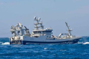 Themis Fiskeri AS i Skagen står over for en spændende ny æra i deres fiskeri. Med salget af deres nuværende »Themis« S 144, er Jagten nu gået ind på at finde afløseren, så rederiet hurtigt kan fortsætte det bæredygtigt pelagiske fiskeri i Nordsøen og i Østersøen. foto: RCS