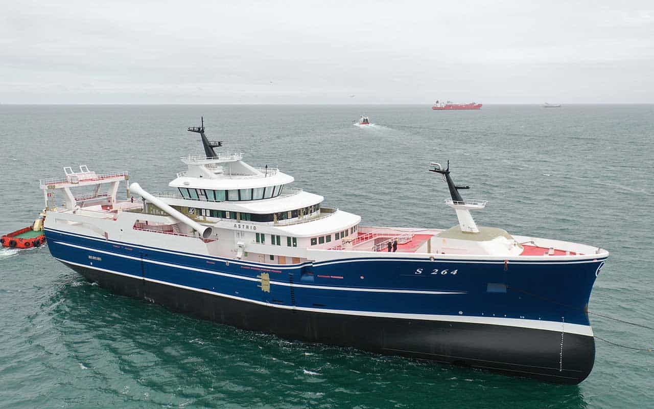 Read more about the article Èn af Danmarks største pelagiske fartøjer anløb Skagen i fredags