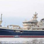 Danmarks største trawler ankommer til Skagen. Foto: S 349 »Gitte Henning«